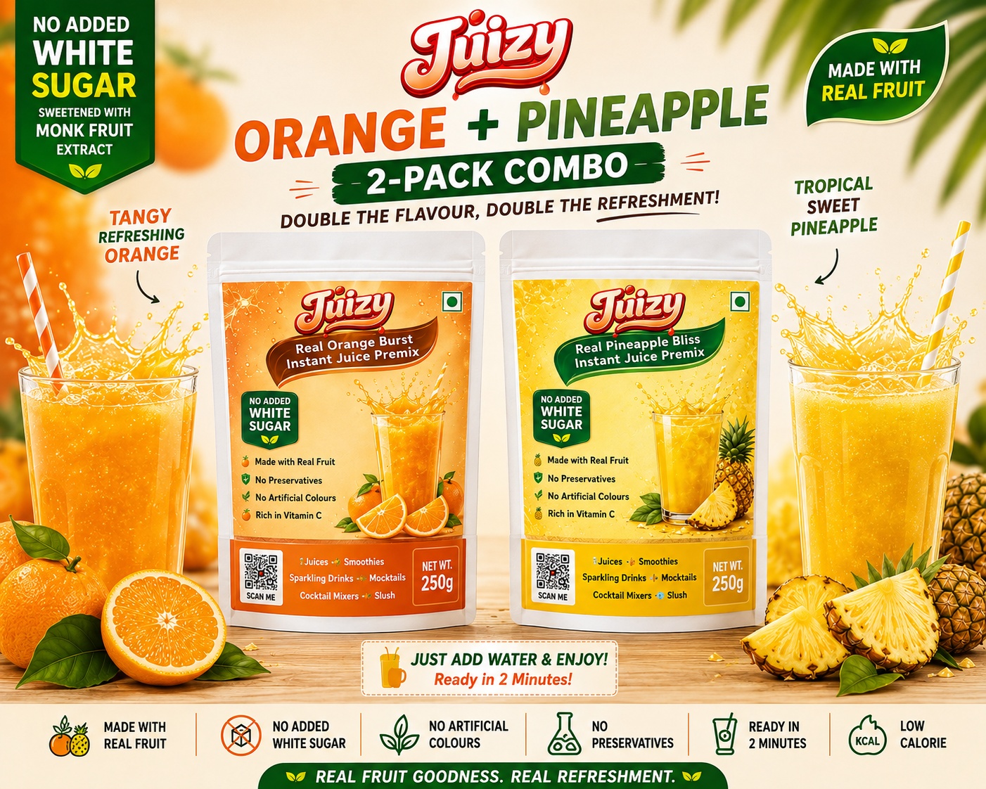 Juizy 2-Pack Combo – Choose Your Favourite Flavour Pair 🍹