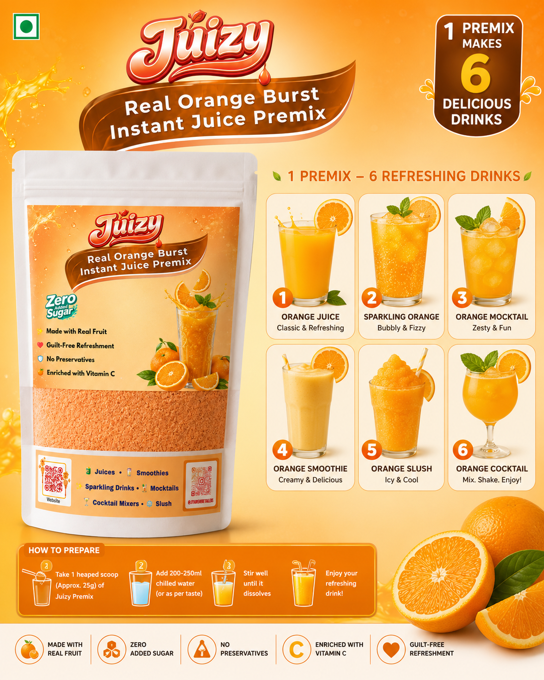 Juizy Orange Burst