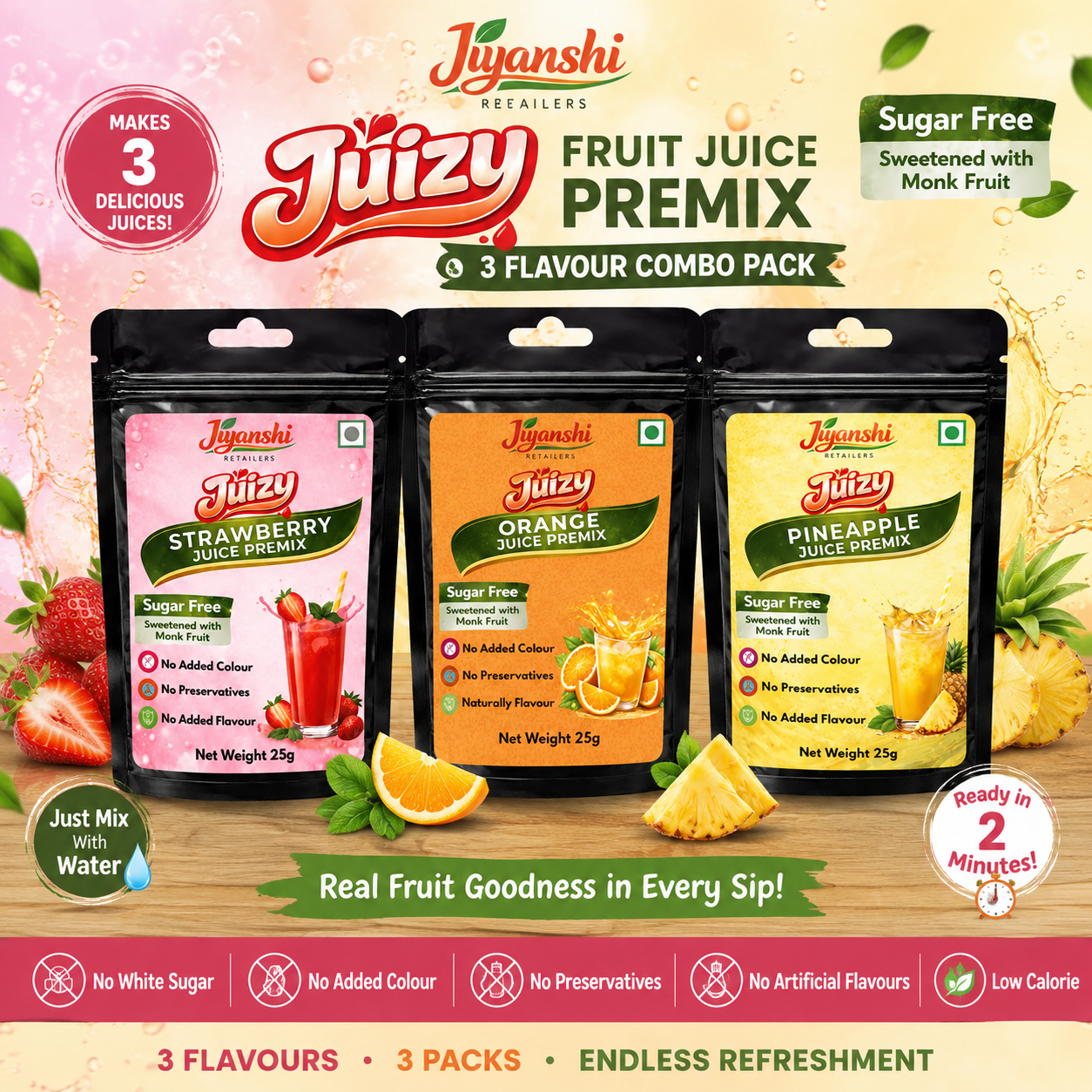 🍹 Juizy Sample Kit – Try Before You Buy!