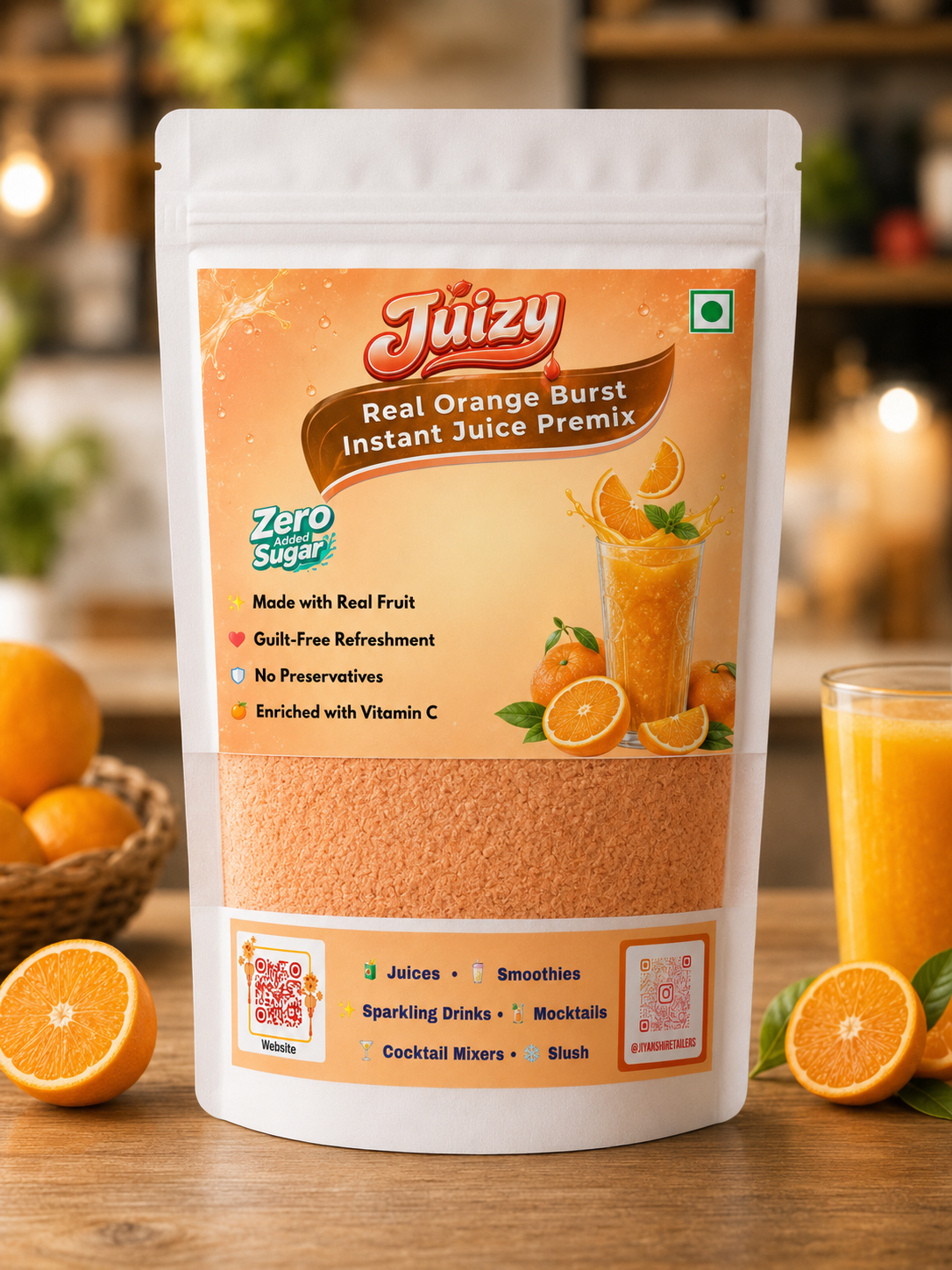 Juizy Orange Burst